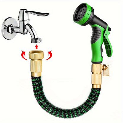 Portable Watering Hose | Flexible Flow Design | Garden & Cleaning Use