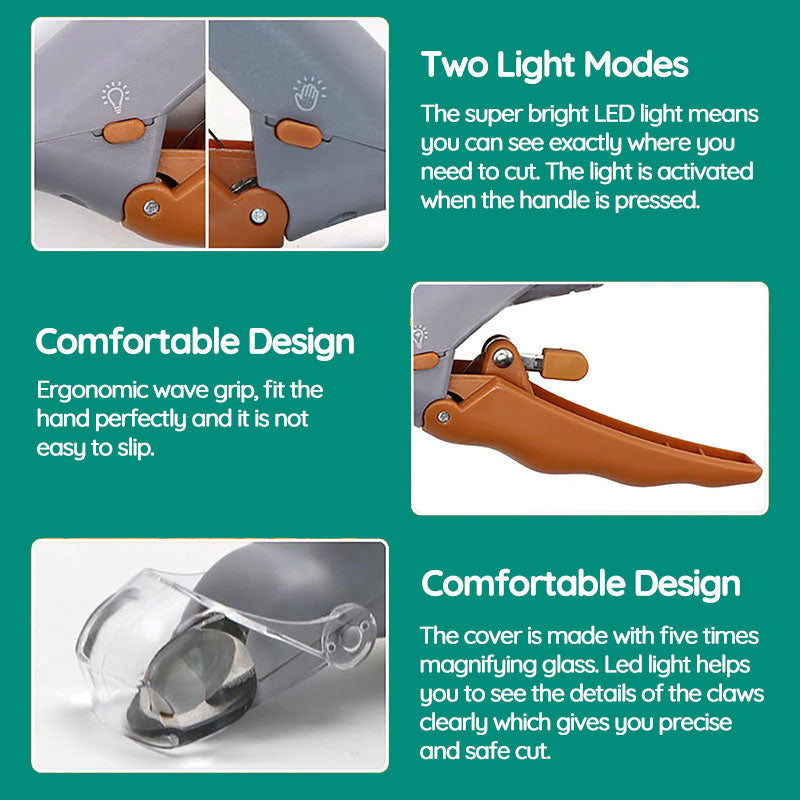 Animal Nail Clipper | Quick-Sensor Safety Guide | Precision Grooming Tool