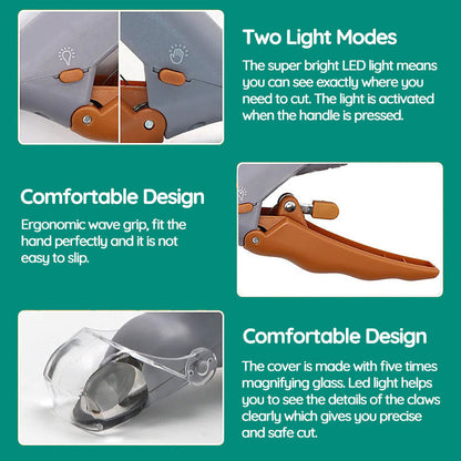 Animal Nail Clipper | Quick-Sensor Safety Guide | Precision Grooming Tool