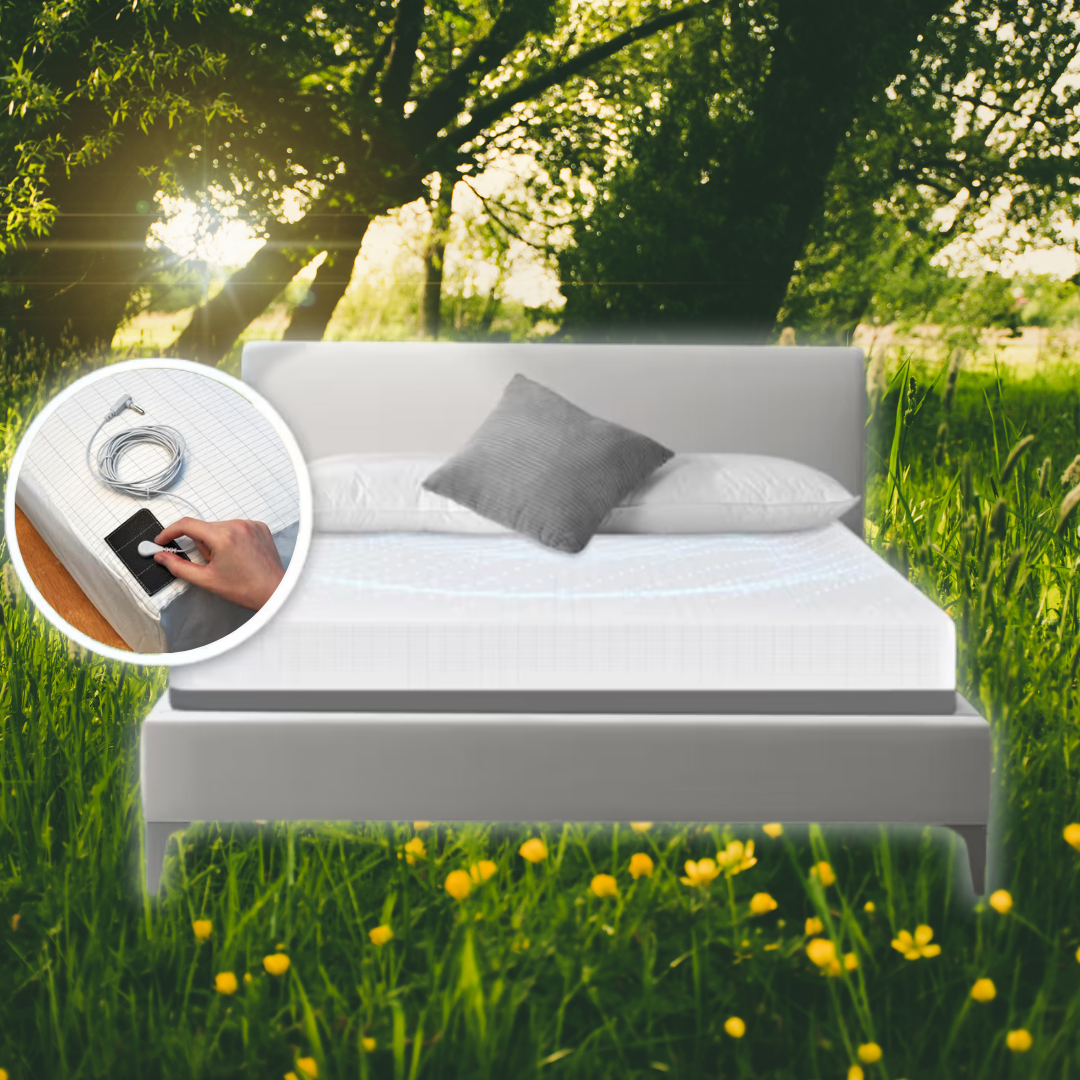 Earthing Grounding Sheet | Fitted | Organic Cotton | Silver Weave | Single, Double & King