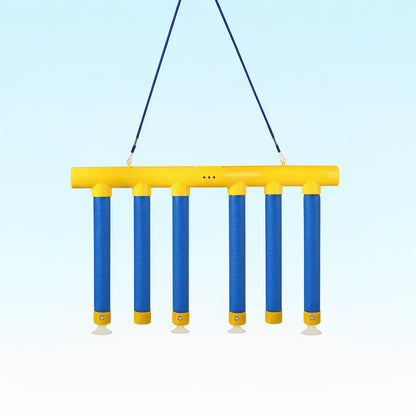 Kids Reflex Trainer | 3 Speed Settings | Random Drop Timing | USB Rechargeable | Blue & Yellow