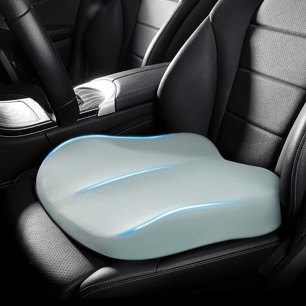 Memory Foam Seat Cushion | Wedge Profile | Posture Support | Pressure Relief | 5 Colours