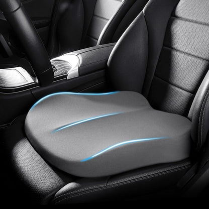 Memory Foam Seat Cushion | Wedge Profile | Posture Support | Pressure Relief | 5 Colours