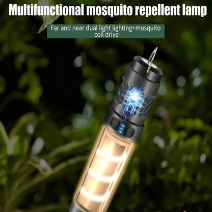 Outdoor Mosquito Repellent Light | Adjustable Brightness | USB-C | 3–15hr | 3–9m Range