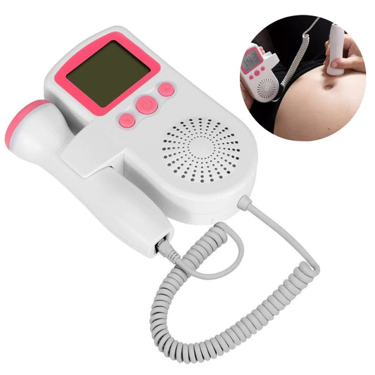 Handheld Heartbeat Monitor | Portable At-Home Listening Device | Built-In Speaker