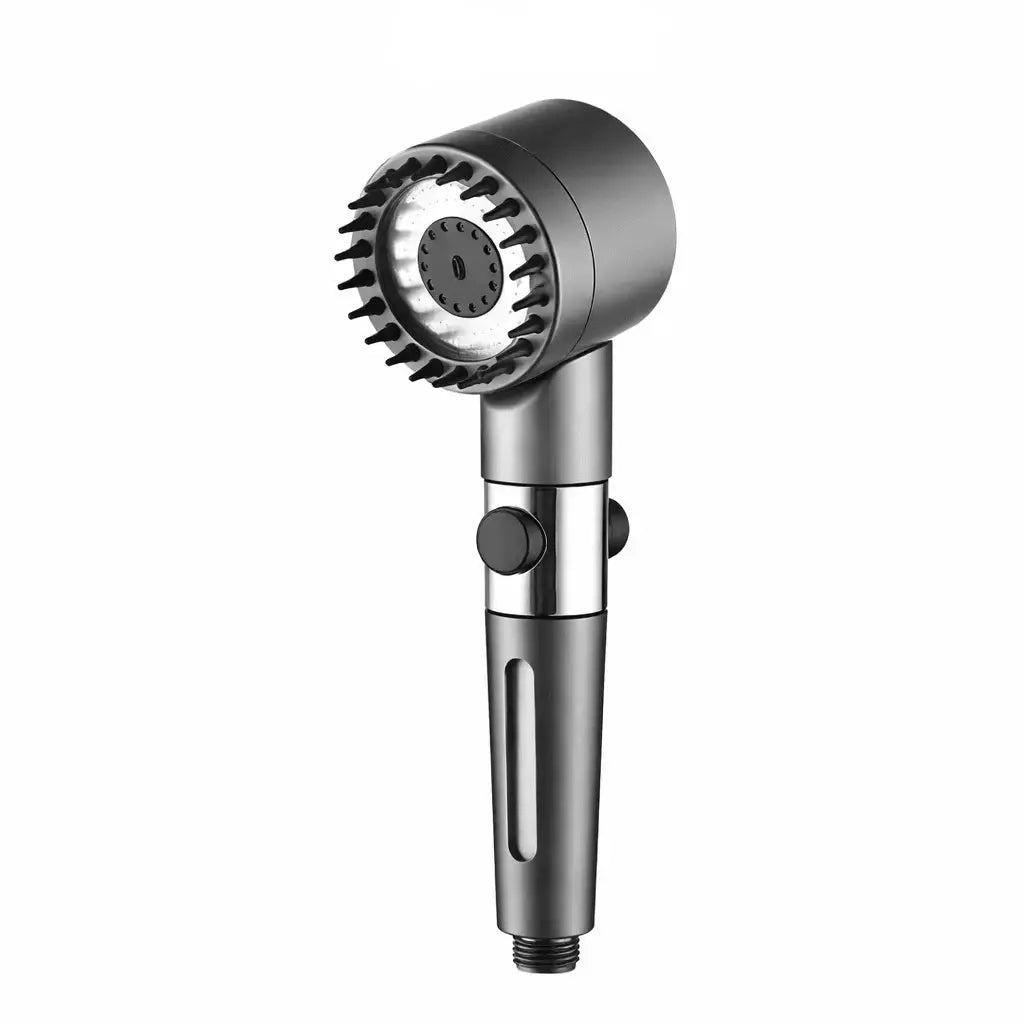 Filtered Shower Head Bundle | 2 Heads | 6 Replacement Filters | Stainless Steel Hose | High Pressure