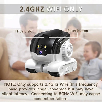 1080P Pet Camera | Two-Way Audio | Colour Night Vision 32ft | Motion Alerts | 32GB SD