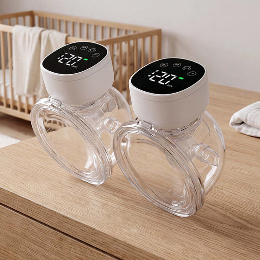Electric Breast Pump | Double Hands-Free Wearable | Portable Milk Collector