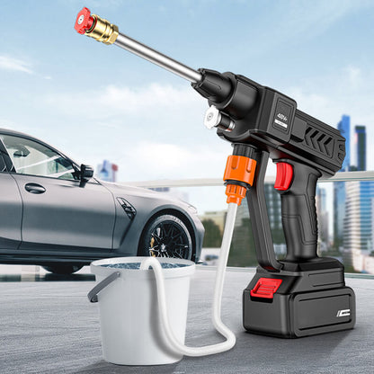 Cordless Pressure Washer | 30 Bar | 35000mAh | 160 Min | 3-in-1 Nozzle | 1.27kg