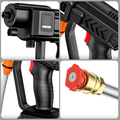 Cordless Pressure Washer | 30 Bar | 35000mAh | 160 Min | 3-in-1 Nozzle | 1.27kg