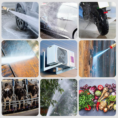 Cordless Pressure Washer | 30 Bar | 35000mAh | 160 Min | 3-in-1 Nozzle | 1.27kg
