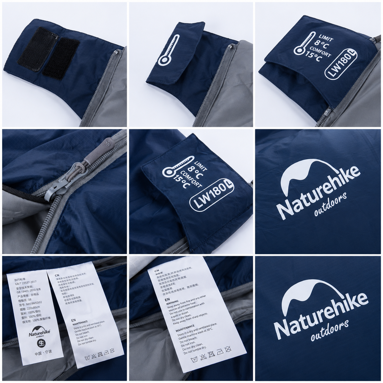 Summer Sleeping Bag | Lightweight Compact Design | Camping & Travel Use