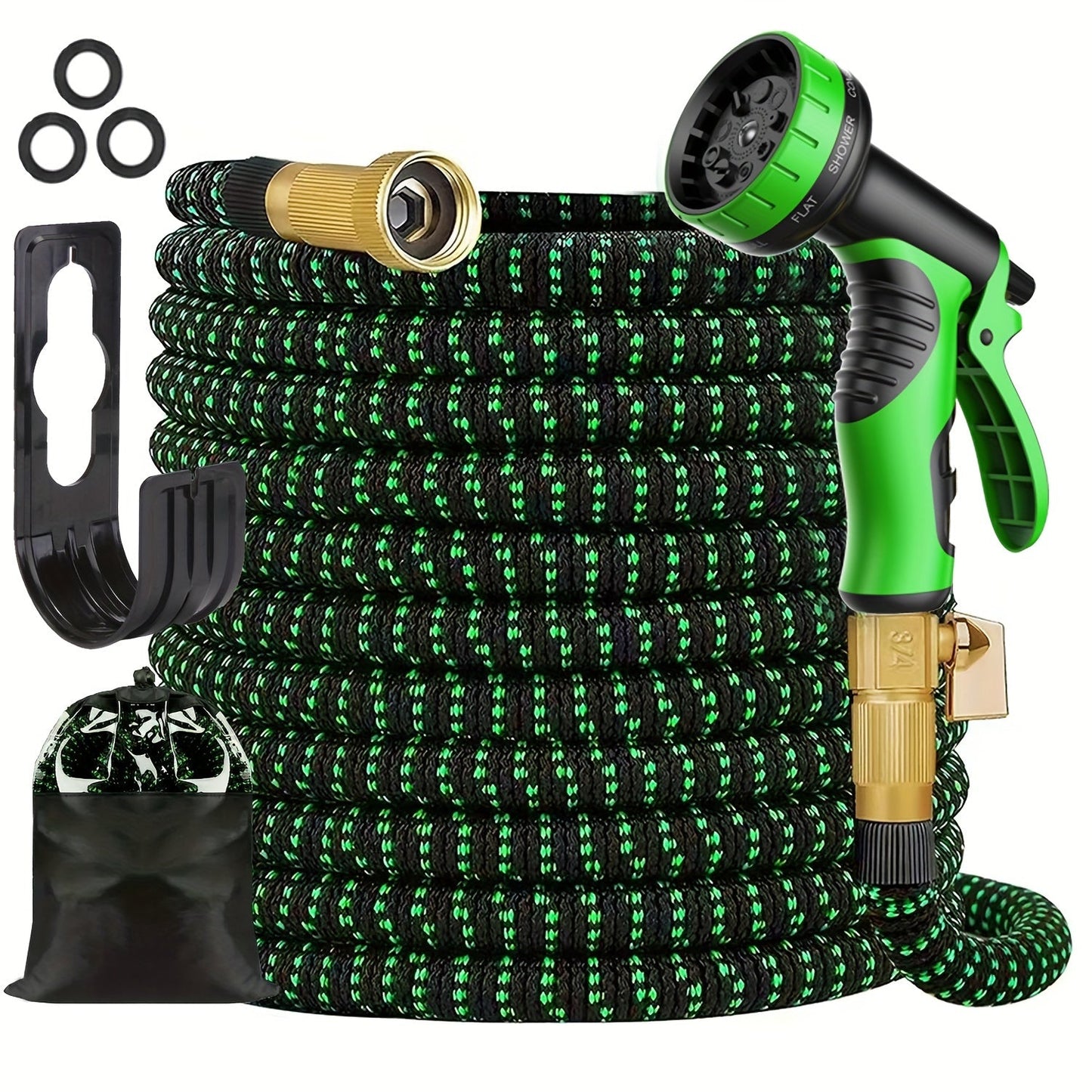Portable Watering Hose | Flexible Flow Design | Garden & Cleaning Use