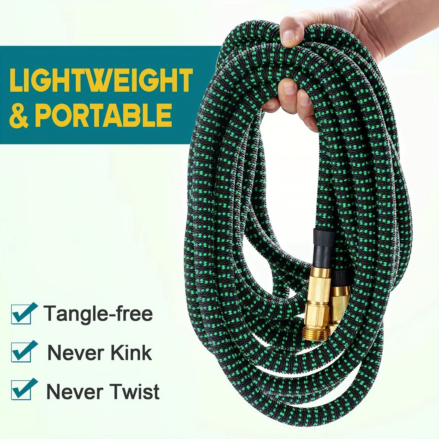 Portable Watering Hose | Flexible Flow Design | Garden & Cleaning Use