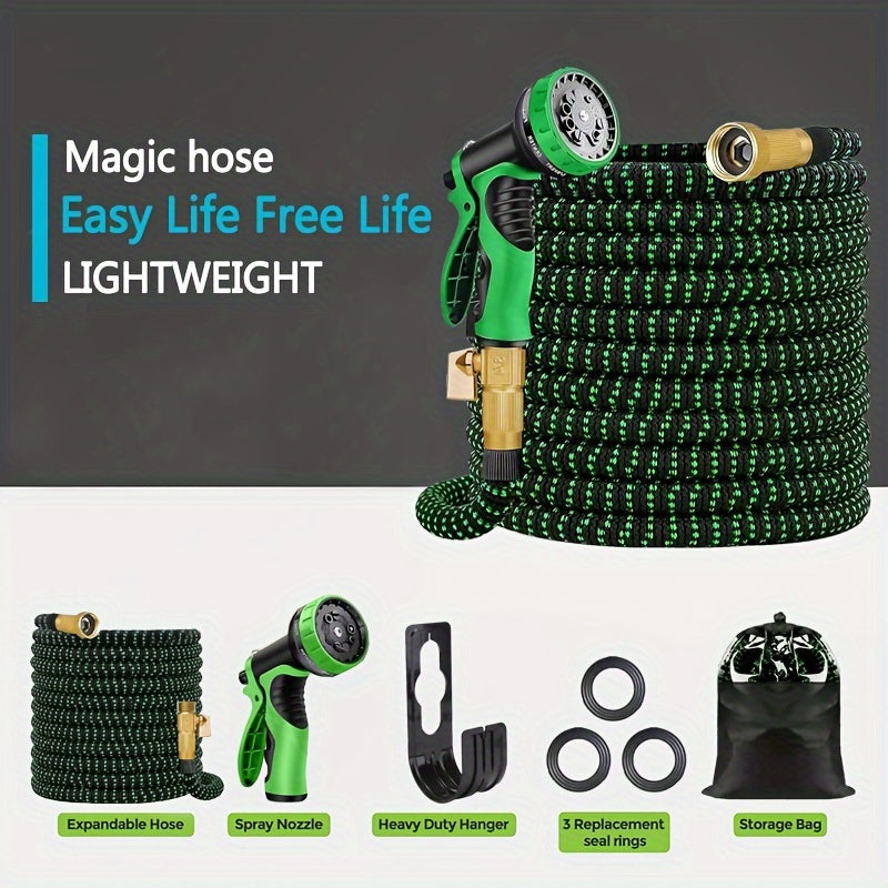 Portable Watering Hose | Flexible Flow Design | Garden & Cleaning Use