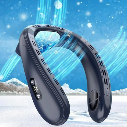 Wearable Neck Fan | 360° Semiconductor Cooling | 3 Speed | USB-C | 8–12hr Battery | 3 Colours