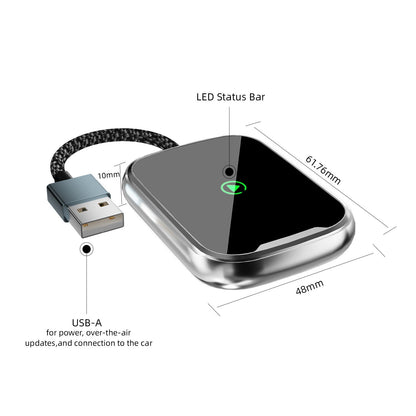 Wireless CarPlay & Android Auto Adapter | Bluetooth 5.2 | Plug & Play Car Tech