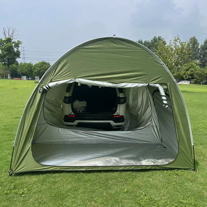 Camping Tent | 2x2m Design | Two Doors & Windows | Portable Outdoor Shelter