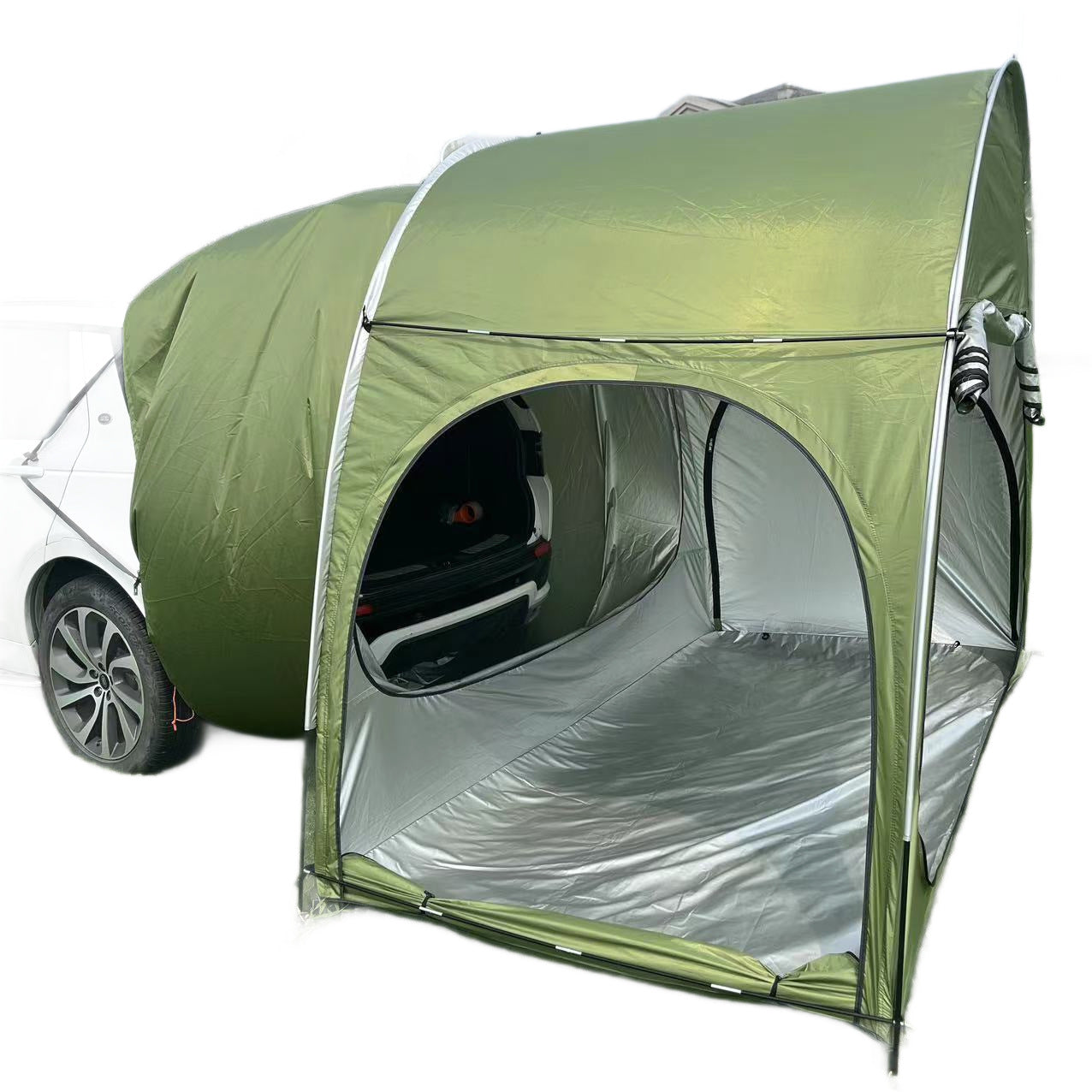 Camping Tent | 2x2m Design | Two Doors & Windows | Portable Outdoor Shelter