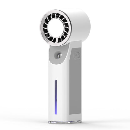 Bladeless Misting Fan | Nano-Atomising | USB Rechargeable | 4 Modes | White, Green, Pink & Blue