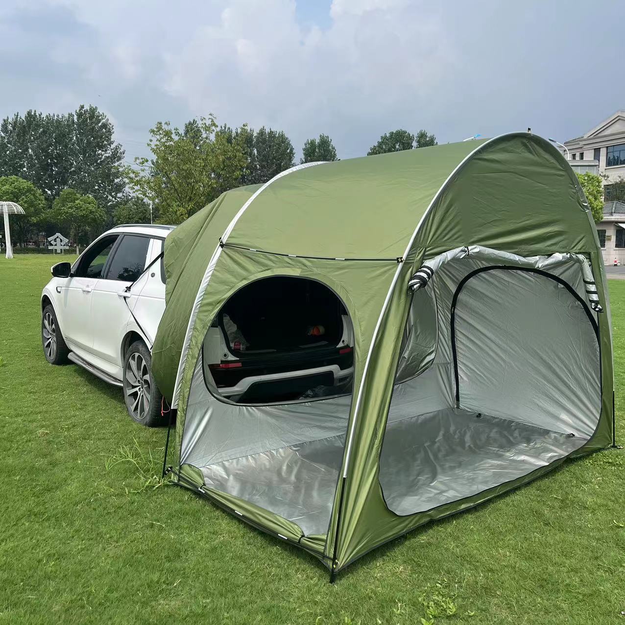 Camping Tent | 2x2m Design | Two Doors & Windows | Portable Outdoor Shelter