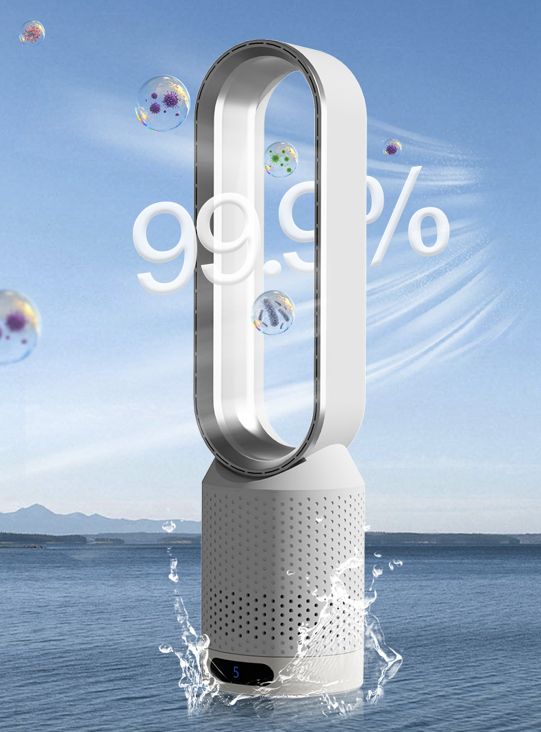 Air Cooler | 3-in-1 UV-C & Ioniser | 6L Tank | Oscillating | Silver, Blue, Gold & Magenta