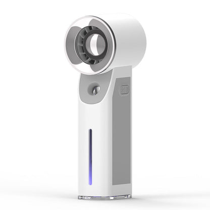 Bladeless Misting Fan | Nano-Atomising | USB Rechargeable | 4 Modes | White, Green, Pink & Blue