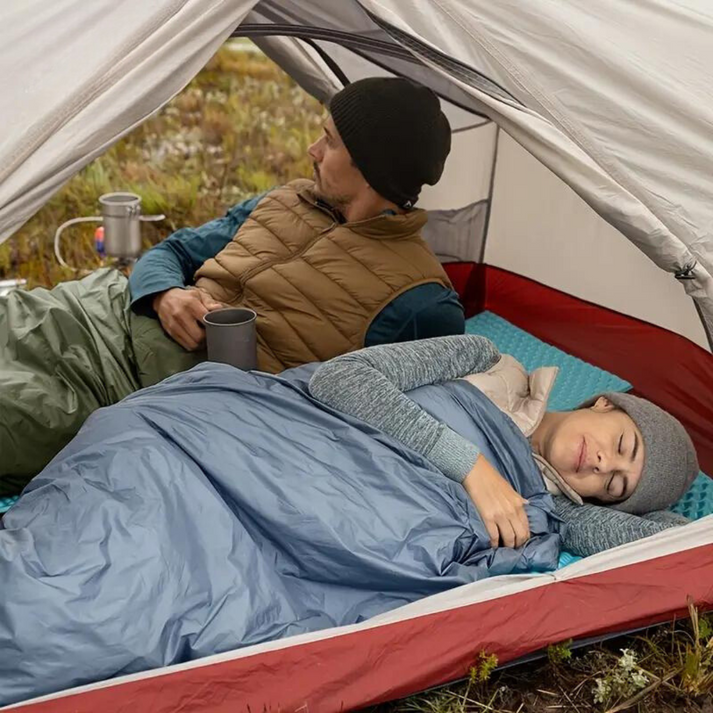 Summer Sleeping Bag | Lightweight Compact Design | Camping & Travel Use