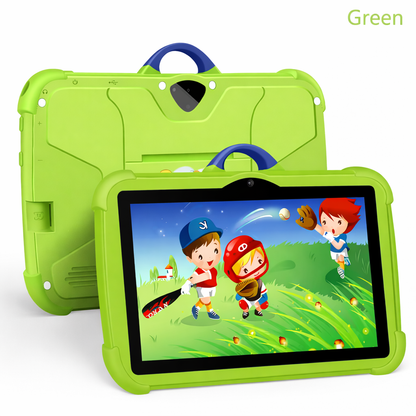 Kids Android Tablet | 4GB RAM | 64GB | Android 13 | Shockproof Case & Kickstand | 4 Colours