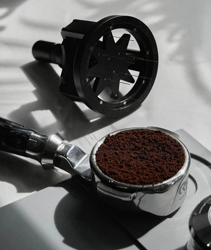 WDT Espresso Stirrer | Stainless Steel SUS304 | 0.25mm Needles | 51mm, 53mm & 58mm Dosing Ring