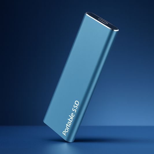 Portable SSD 1TB | Aluminium | USB-C | High Speed External Drive | Mac & PC