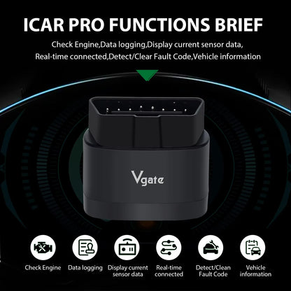 2026 NEW Vgate iCar Pro 2S ELM327 Bluetooth 5.2 V2.3 Car OBD Scanner Upgraded EV Auto Diagnostic Tool BimmerCode for IOS Android