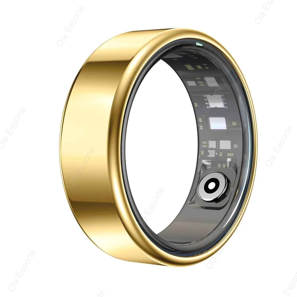 Smart Ring | Heart Rate & SpO2 Tracking | Sleep Monitor | Resin | Sizes 9-14 | 3 Colours