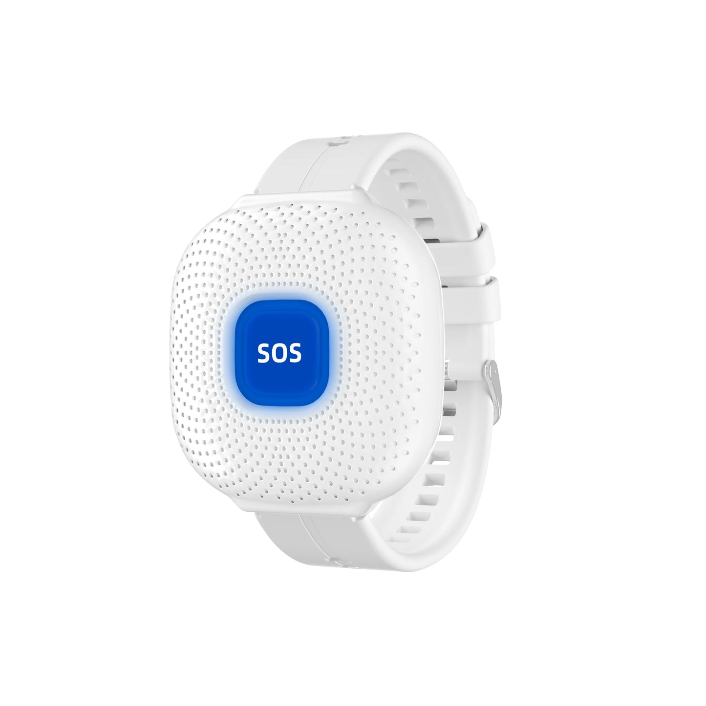 WiFi SOS Emergency Watch | App Push Alerts | USB Rechargeable | Waterproof | Black & White