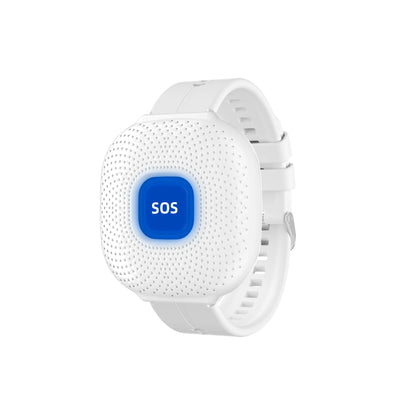 WiFi SOS Emergency Watch | App Push Alerts | USB Rechargeable | Waterproof | Black & White