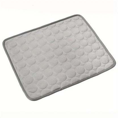 Pet Cooling Mat | Ice Silk | Breathable | Washable | Dogs & Cats | Indoor & Outdoor