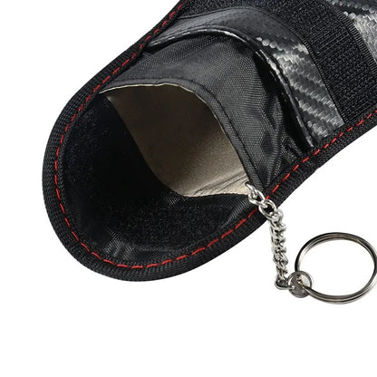 Car Key Signal Blocker Case Faraday Cage Fob Pouch Keyless RFID Blocking Bag  car accessories