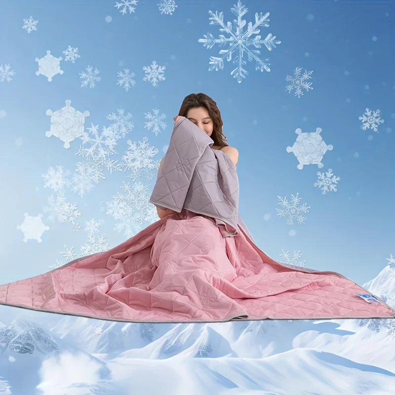 Summer Cooling Blanket | Lightweight Breathable Fabric | 6 Colours | 3 Sizes