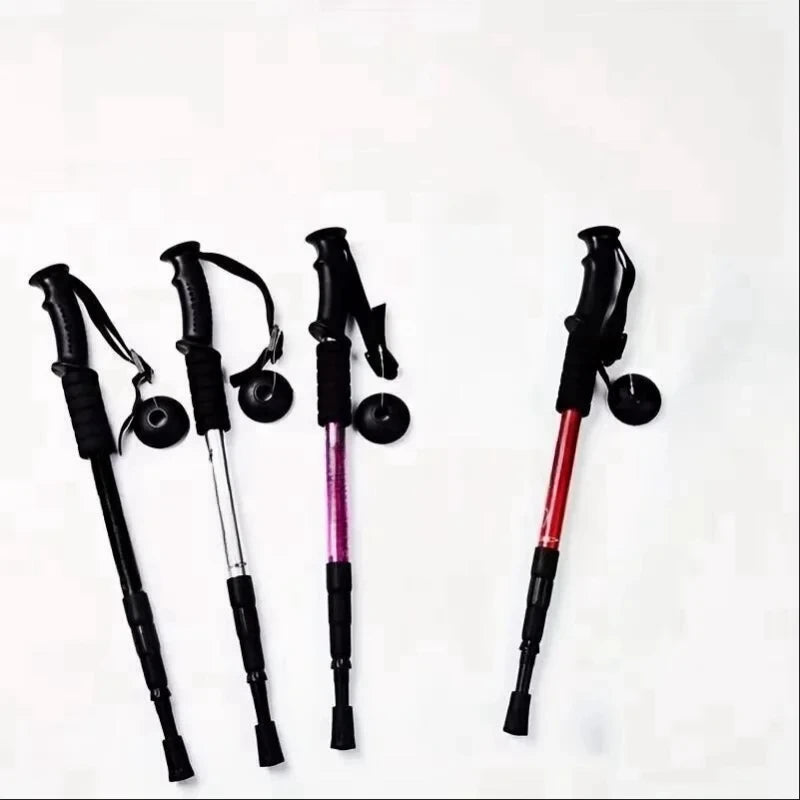Trekking Poles | Ultralight Foldable Design | Shock Absorption Hiking Aid