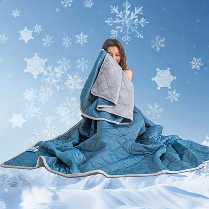 Summer Cooling Blanket | Lightweight Breathable Fabric | 6 Colours | 3 Sizes