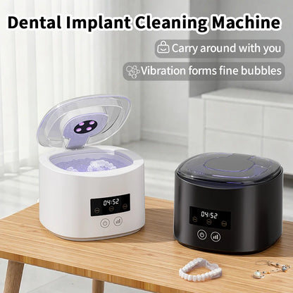 Ultrasonic Cleaner | 50kHz | USB Rechargeable | Braces, Retainers, Dentures & Jewellery