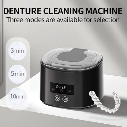 Ultrasonic Cleaner | 50kHz | USB Rechargeable | Braces, Retainers, Dentures & Jewellery