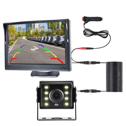 Universal Backup Car Rear view Camera with 4.3or 5 / 7 inch Monitor for Truck HD Screen LED Night Vision Waterproof Paking Bus