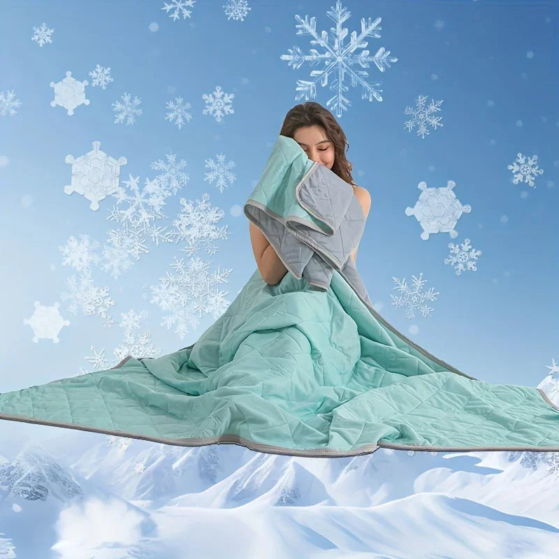 Summer Cooling Blanket | Lightweight Breathable Fabric | 6 Colours | 3 Sizes