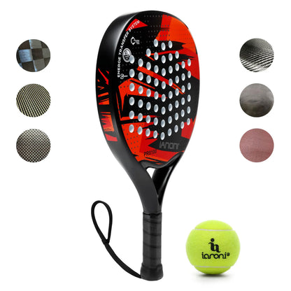 Carbon Fibre Padel Racket | Professional Design | Paddle Tennis Racket