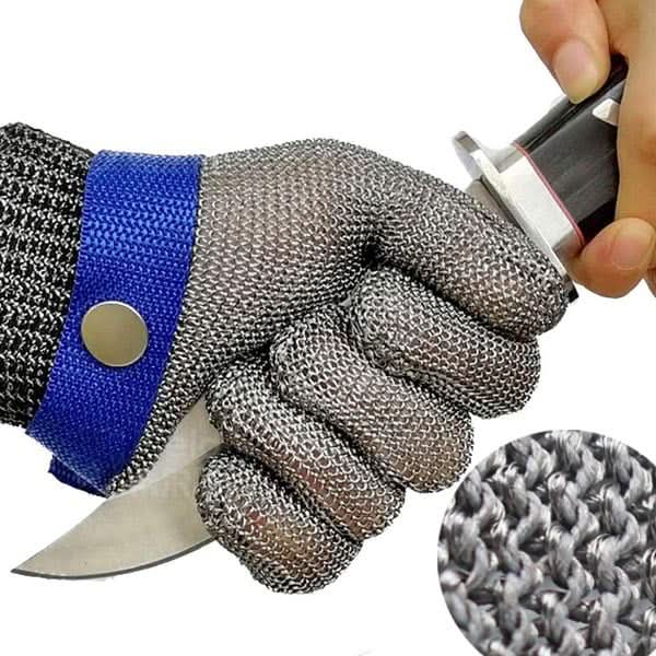Stainless Steel Safety Gloves | Cut Resistant | Protective Kitchen & Work Wear