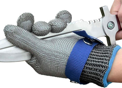 Stainless Steel Safety Gloves | Cut Resistant | Protective Kitchen & Work Wear