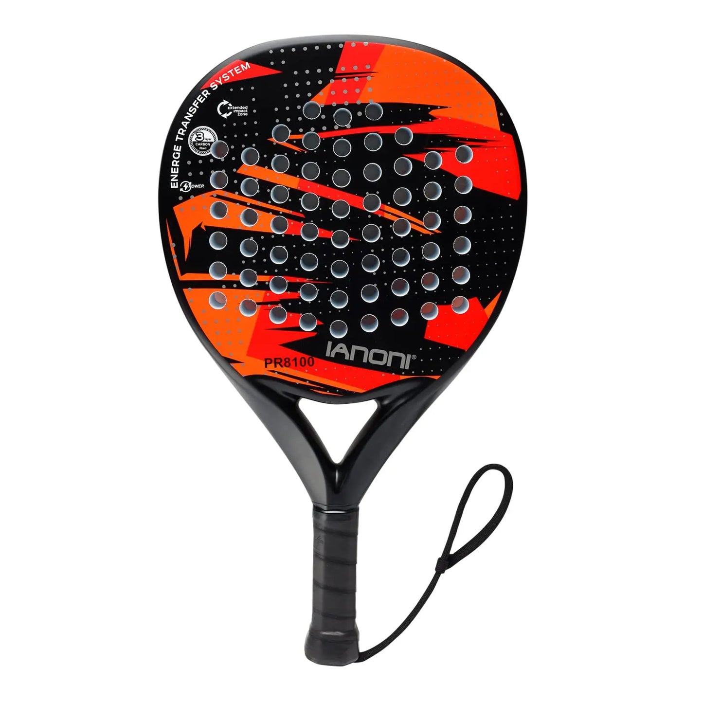 Carbon Fibre Padel Racket | Professional Design | Paddle Tennis Racket