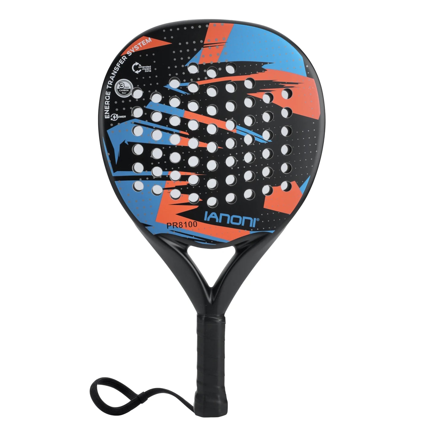 Carbon Fibre Padel Racket | Professional Design | Paddle Tennis Racket
