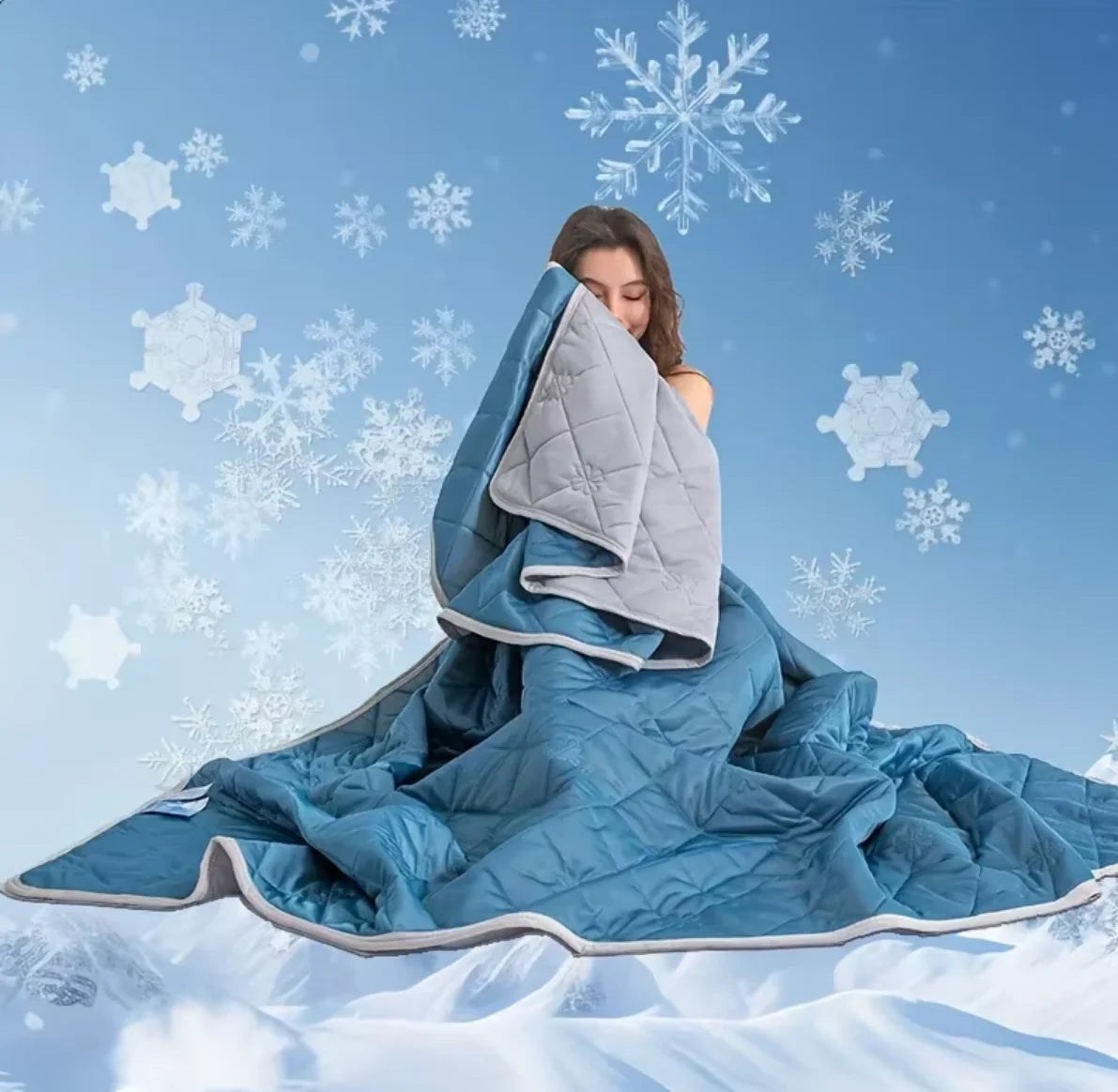 Summer Cooling Blanket | Lightweight Breathable Fabric | 6 Colours | 3 Sizes